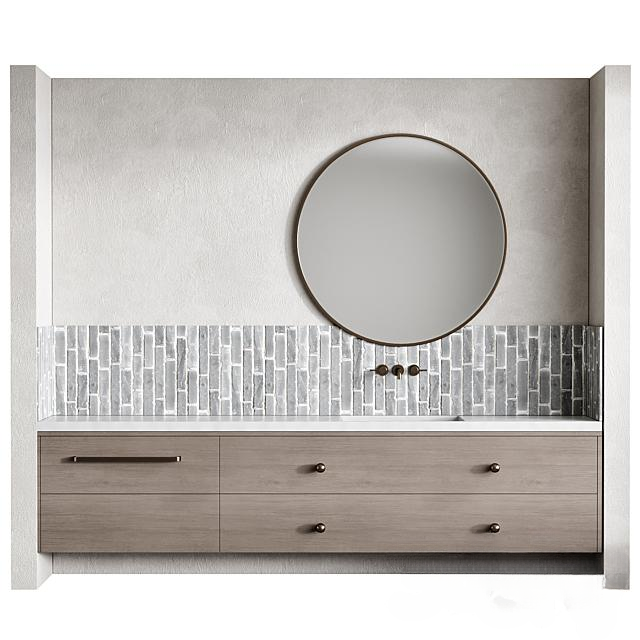 Bathroom furniture set 28A