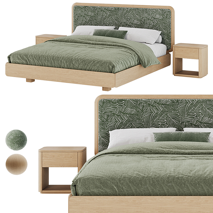 (OM) LIANG bed by MANO FACTORY A
